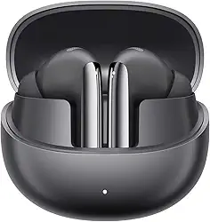 Fones de Ouvido QCY MeloBuds Pro, Fone Bluetooth com Cancelamento de Ruído Ativo, Certificação Hi-Res, 34 Horas De Reprodução, Preto (Preto)