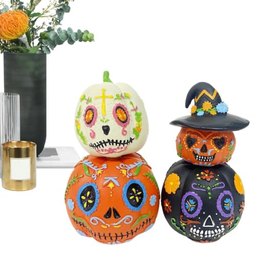 Figurine de d'halloween magnétique empilable pour déco de table d'automne