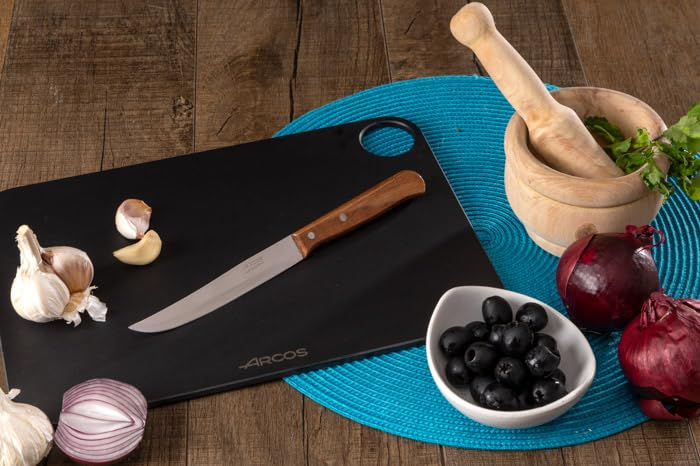 Coltello Da Verdure Arcos Serie Latina – Lama In Acciaio Inox NITRUM 105 Mm, Manico In Legno Compresso Marrone - 2