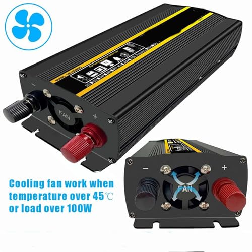 Convertisseur de puissance 3000W onduleur sinusoidal pur transformateur 48V - 4