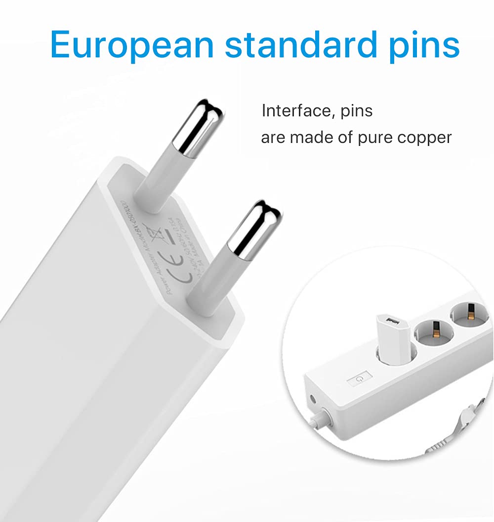 iPhone Ładowarka i kabel Lightning [3.3FT/2Pack] z certyfikatem Apple MFi USB Uniwersalny adapter gniazda telefonicznego kompatybilny z iPhone 12/SE/11/Xs/Max/XR/X/8/8 Plus/7/7 Plus/6/6S/6Plus/5S