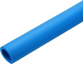 sourcing map Tubo de espuma para soporte de agarre de mango, aislamiento de tuberías exteriores, 25 mm de diámetro interior, 35 mm de diámetro exterior, 1 m, color azul