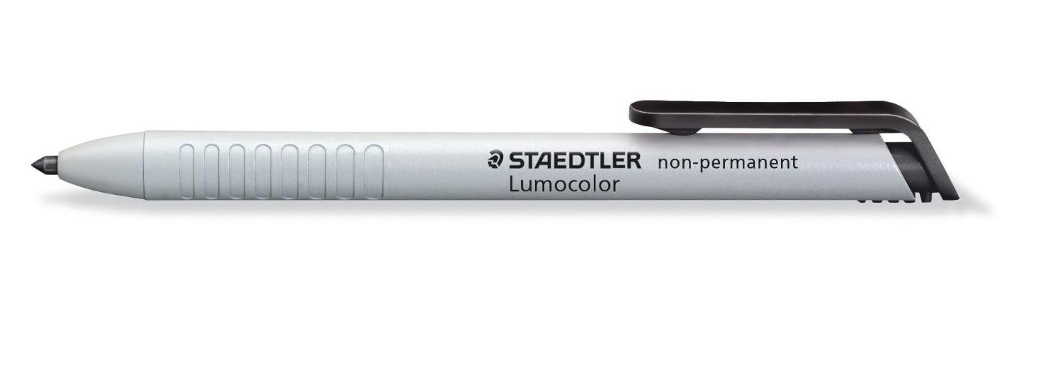 Staedtler Pack Of 3 lumocolors Omnichrom Dry Marker 768 N, Black