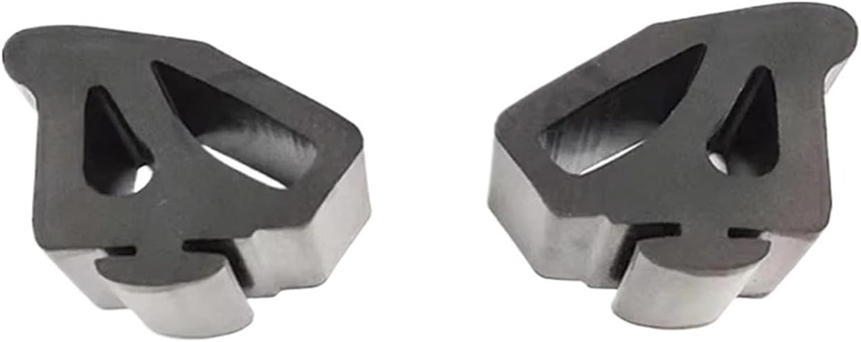 Sealing Plug Kit Engine Bonnet Hood Bumper Shockproof Cushion Stopper Rubber Buffer Fit For Land Cruiser 4500 4700 LC100 1998-2007 Easy Installation(2 pcs A style)