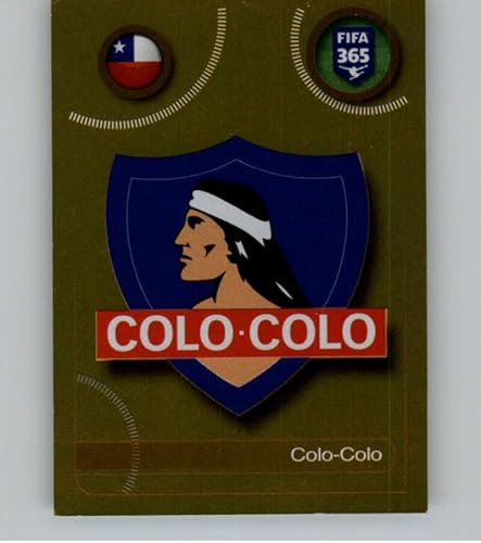2016-17 Panini FIFA 365 Stickers CentralSouth America #153 Colo-Colo logo GOLD Colo-Colo Official Soccer Album Sticker in Raw (NM or Better)
