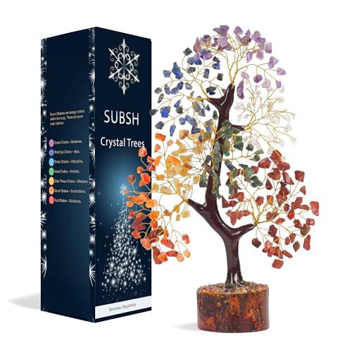 7 Chakra Tree of Life - Crystal Tree for Positive