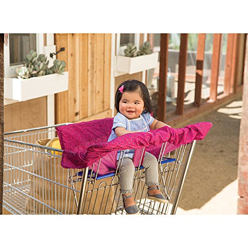 Infantino Fold Away Cart Cover, Pink