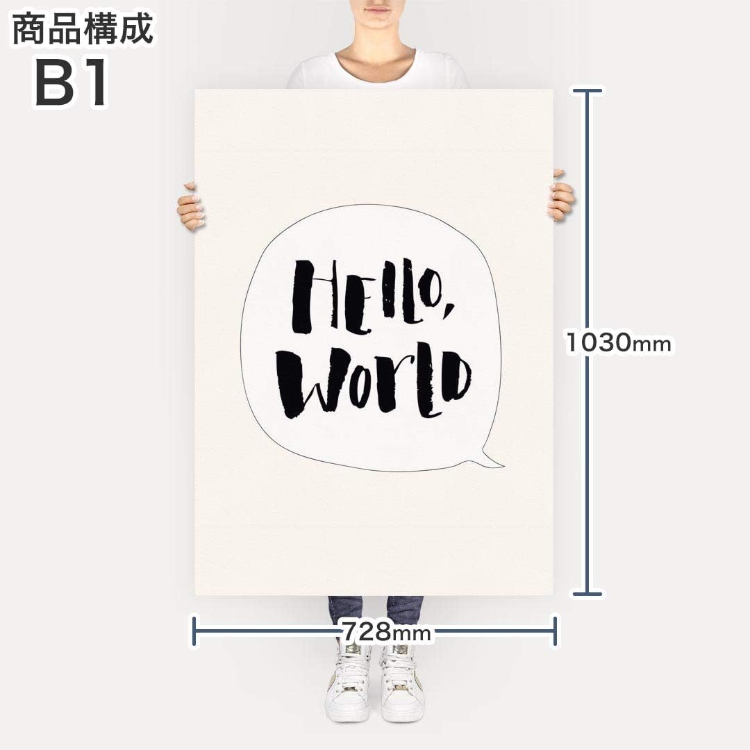igsticker ポスター ウォールステッカー シール式ステッカー 飾り 728&times;1030㎜ B1 写真 フォト 壁 インテリア