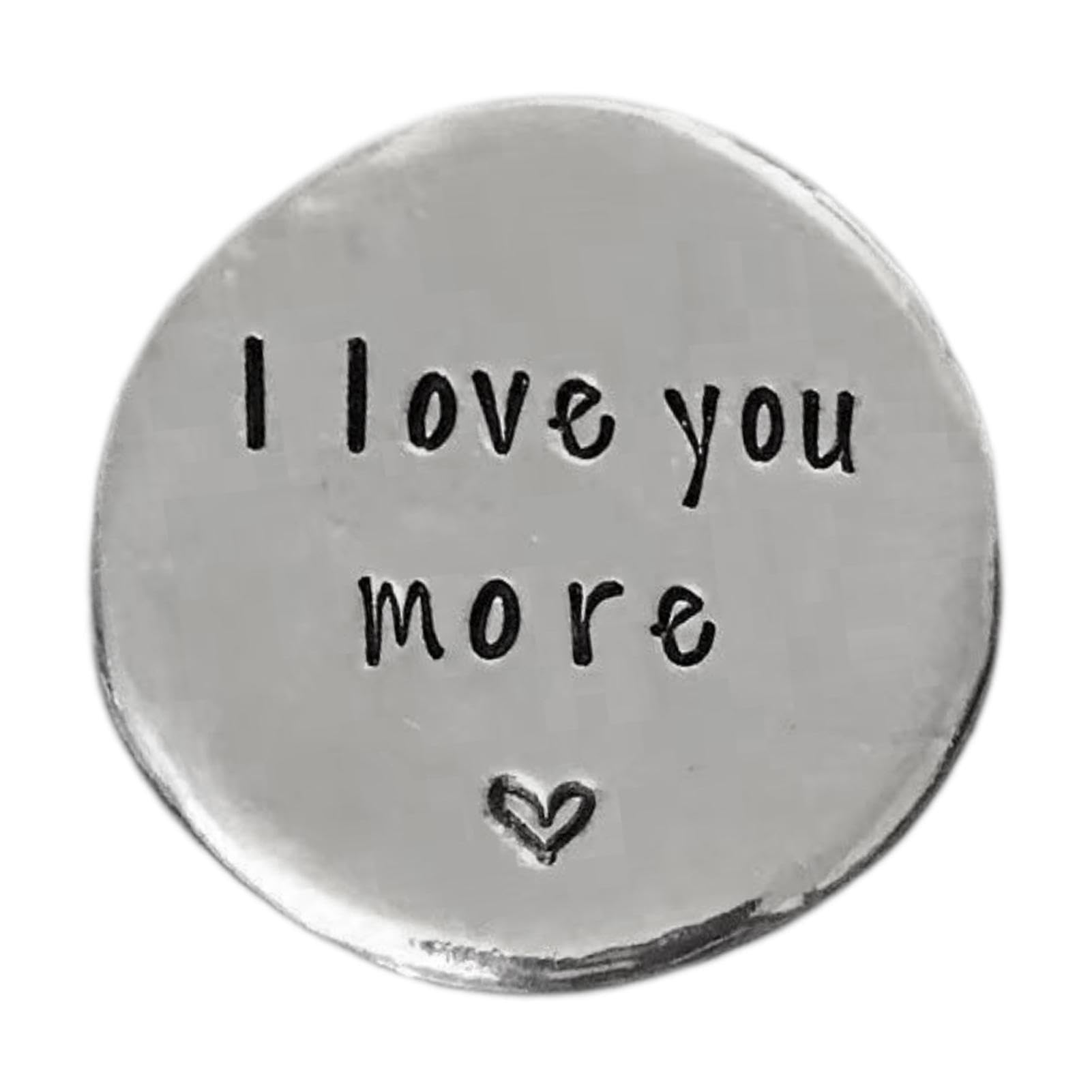 Pocket Love – Jetons De Poche En étain D'amour, Pièce De Sentiment Faite à La Main En étain | Souvenirs Commémoratifs De La Collection Love Coin Pour L'inspirer Et Le Rendre Heureux