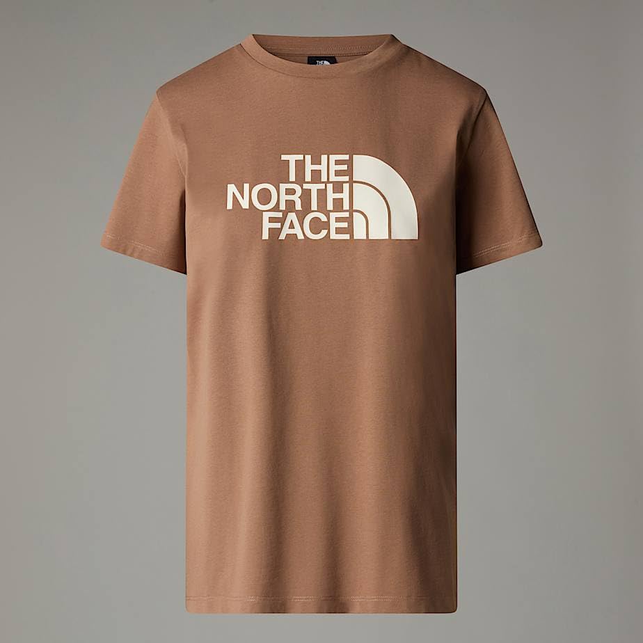T-Shirt Femme The North Face manches courtes en coton coupe ample col rond Easy Tee