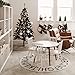 ABC Rug for Kids Room Circle Alphabet Nursery Rug for Baby Boy and Girl - Round Neutral Toddler Playroom Rug, Letter Learning Carpet(47