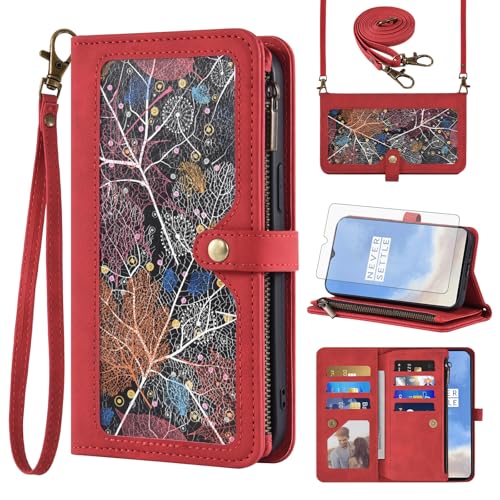 Protege etui OnePlus 7T antichoc rouge anti rayure