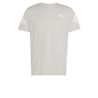 adidas Uomo Adi365 Running Climacool Iconic Shirt, Grey One/White