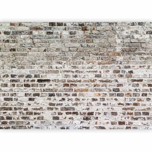 artgeist Wall Mural Faux Bricks 154x110 in - Peel and Stick Self-Adhesive Wallpaper Removable Large Sticker Foil Wall Decor Print Picture Image Design f-A-0411-a-b