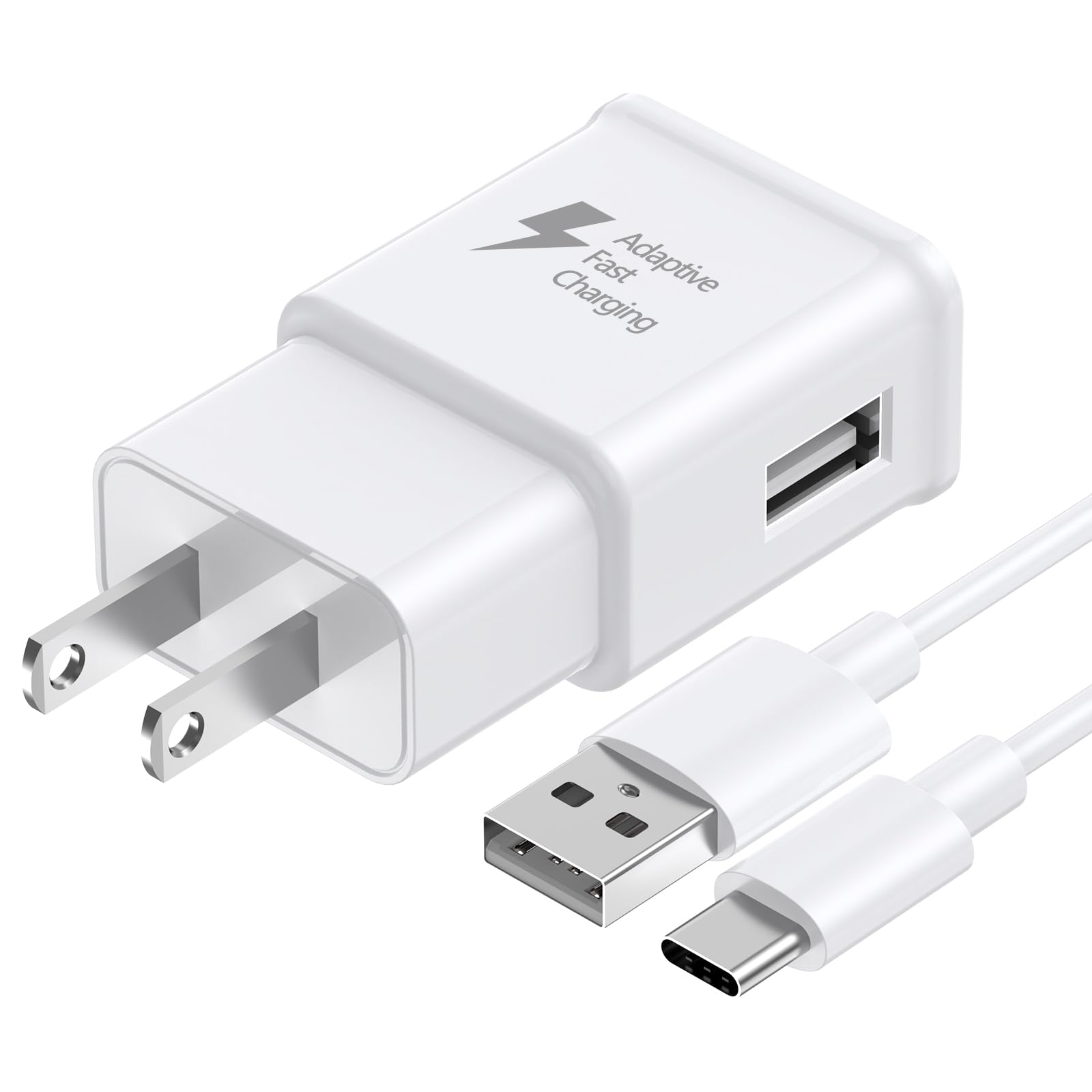 Samsung Charger Fast Charging USB Type C Cable 6ft for Android Samsung Galaxy S10/S10e/S10Plus/S9/S9Plus/S8/S8Plus/A51/A52/A53/Note20/Note10/Note9/Note8/S20/S20+/S21/S21+/S22Ultra/S23/S23+/S23Ultra