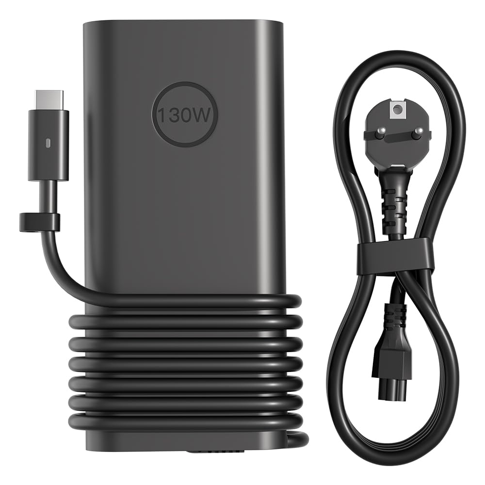 Chargeur PC Dell 130W USB C robuste pour Precision 5550 - 8
