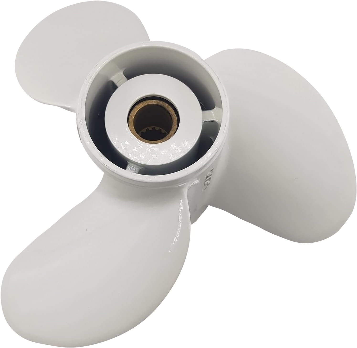 13x19-K 6E5-45941-00-EL Boat Motor Aluminum Outboard Propeller - for Yamaha Outboard Engines 50HP 60HP 70HP 75HP 80HP 85HP 90P 100HP 115HP 130HP 140HP - 15 Tooth-RH