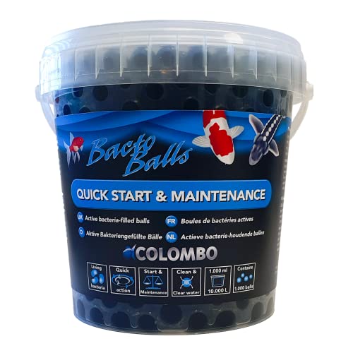 Colombo Bacto Balls 1 Liter Teichbakterien Klares sauberes Wasser Gesunde Pflanzen Fisch Koi