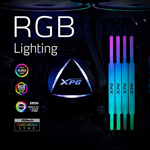 Image of ADATA XPG Lancer RGB 16GB (1 * 16 GB) DDR5 6000 MHz CL 40-40-40 U-DIMM Desktop Memory RAM - AX5U6000C4016G-CLARWH (White)