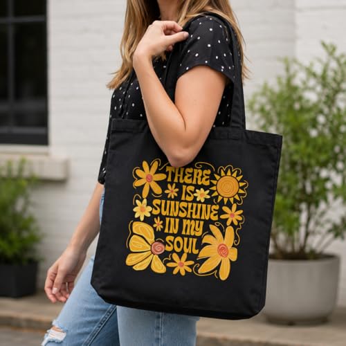 Image of Kaigan Premium Tote Bag Printed Designed Canvas Tote Bags For Women, Ecofriendly Cotton Canvas Bag for Girls Tote bag For Shopping, College, Travel, Handbag For Unisex