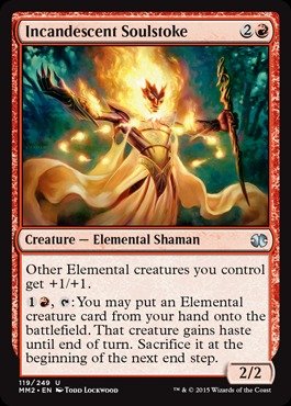 Magic: The Gathering - Incandescent Soulstoke - Attizza Anima Incandescente - Modern Masters (2015 Edition Magic: The Gathering - Incandescent Soulstoke - Attizza Anima Incandescente - Modern Masters (2015 Edition
