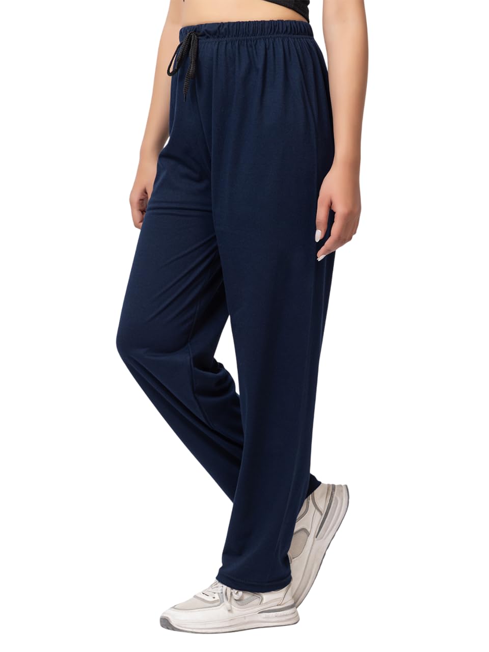 rg by s.s. clothing RG Summer Wear Casual Wear Straight Cotton Solid Drawstring Women Track Pant/Pyjama (R-PL-03 Logo)-picture-14