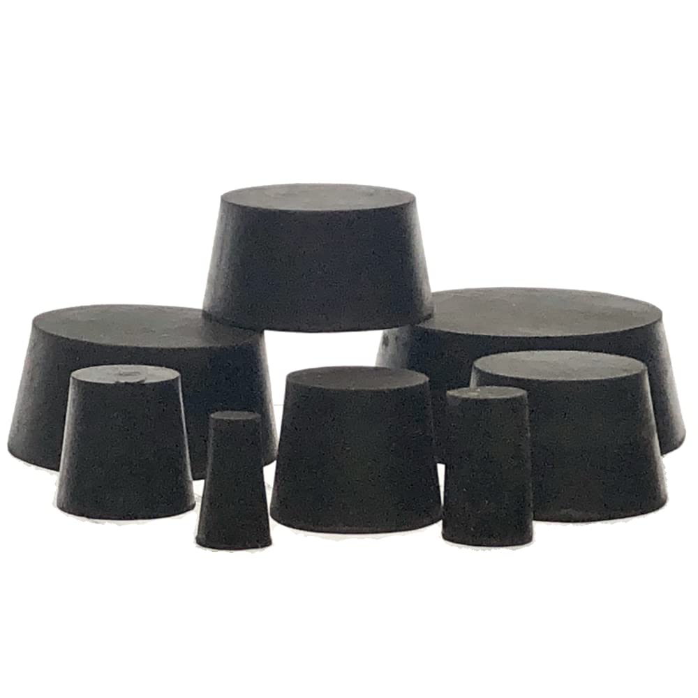 Juego de 5 piezas de frascos de cristal, borosilicato de borosilicato 3,3, cristal de 50 ml, 150 ml, 250 ml, 500 ml, y 1000 ml, Karter Scientific, 1