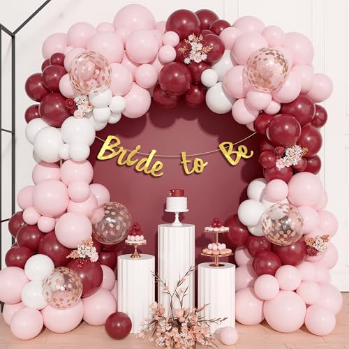 Image of Party Propz Bride to Be Decoration Set Combo - 41 Pcs Bridal Shower Decorations | Balloons for Bachelorette Party | Bridal Decoration Items | Bride to be Party Decoration Pack (Cardstock)