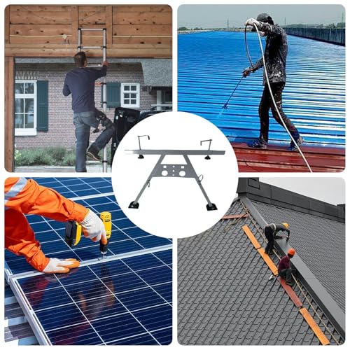 Stabilisateur de base d'échelle de toiture avec support de charge solide - 6