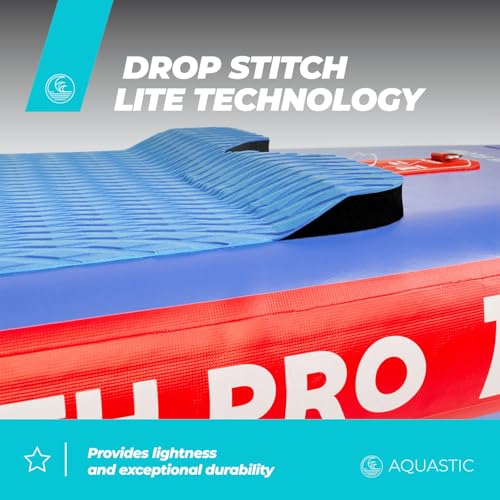 Planche SUP Allround AQUASTIC Perth Pro 11'2" avec siège kayak et pack complet - 5