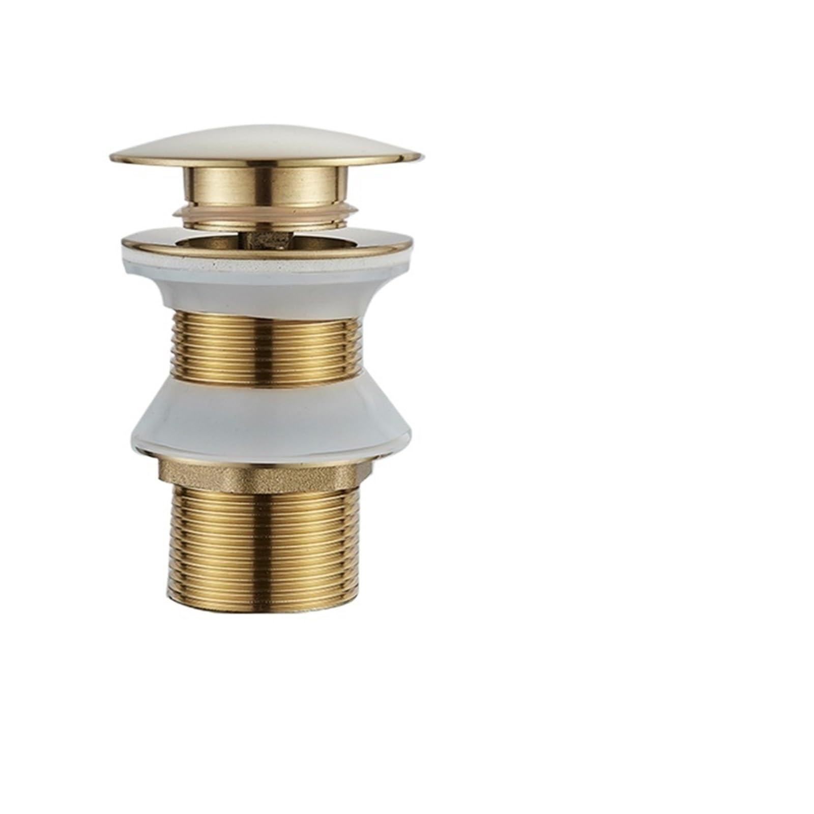 Pop Up Clack, Pop Up Sink Plug Replacement with Strainer, Bathroom Drain Stopper Multicolor(Gold a)