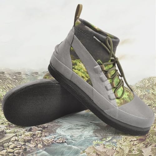 Zapatos de pesca de neopreno transpirable con suela de fieltro técnica