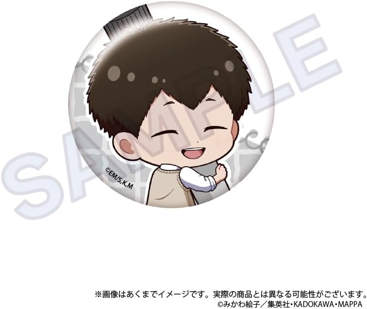 Remember Battery Trading Tin Badge Oe Kikusho Ver. Box of 6