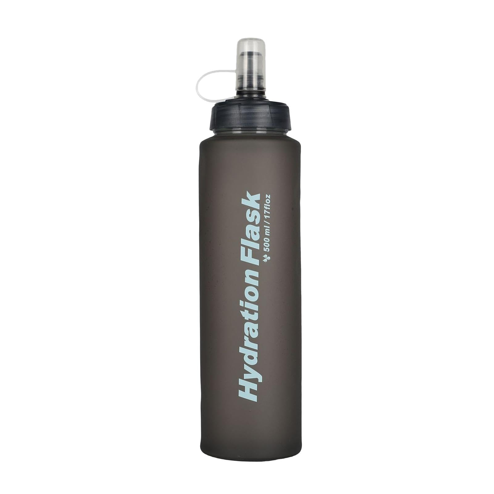 Soft Water Bottles, Foldable Drinking Bottle, 500ml Portable Water Bottle, Multipurpose Water Bottle, Outdoor Hydration Bottle, Travel Water Bottle, Jogging Water Bottle, Running Hydration Bottle