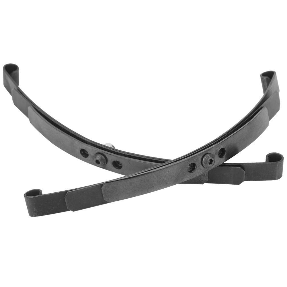 Blattfeder Hinten, RC Blattfeder Set RC Auto Stahl Hinterradaufhängung für schwere Beanspruchung hinten Blattfedersatz für 1/14 PKW LKW Truck