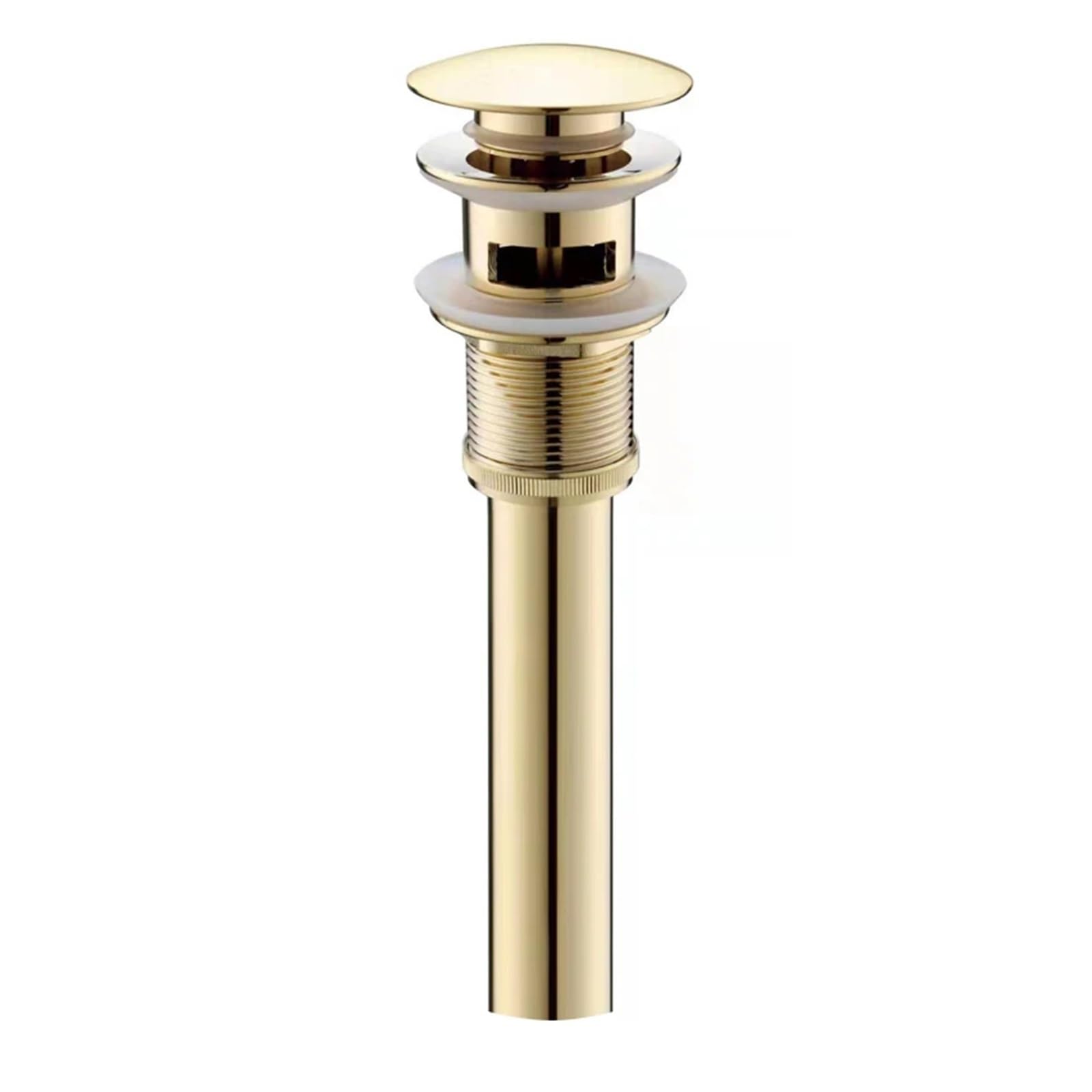 Drain Waste Stopper, Basin Sink Pop Up Drain Multicolor(Gold 2)