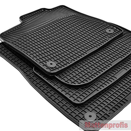 Mattenprofis Gummimatten Gummifußmatten passend für VW ID.3 E11 ab Bj.2019 Sch