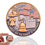 250th Anniversary Commemorative Coin‌ - American Eagle & Patriotic Symbols Collectible, ‌America 250 Merchandise‌ for 250th Anniversary Celebration & Gifting (1776-2026)
