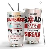 MEDROC EMT Gifts For Women - Tumbler Stainless Steel 20oz, Happy EMS Week Appreciation Gifts Bulk for Men, Funny Paramedic Accessories for Work Must Have, EMS Coffee Cups for Graduation Retirement
