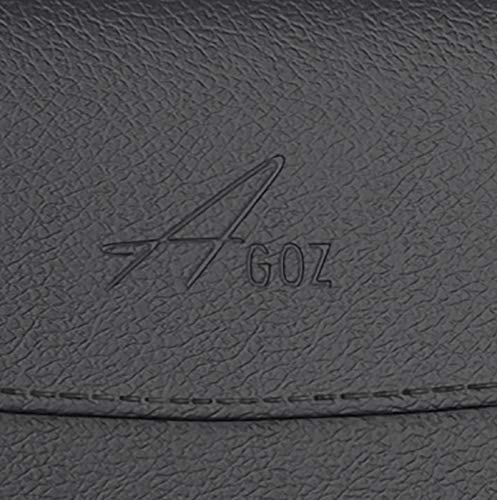 Agoz Cell Phone Case For Motorola Moto Z4, Moto Z3, Moto Z2 Force, Moto Z2 Play, Moto Z Force Droid, Moto Z Play, Moto G8 Plus, Moto G8 Play Holster, Leather Belt Clip Case Pouch Cover With Belt Loops #TOP4