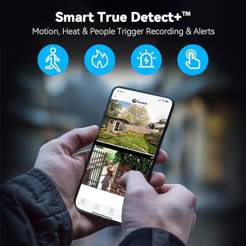 Swann Buddy4K UHD Wireless Video Doorbell & Chime | No Monthly Fee | Ultra-Wide 165° View | Smart Analytics | 2-Way Audio | Night Vision | Easy Installation | Indoor & Outdoor Surveillance | 4KBUDDY - image 4