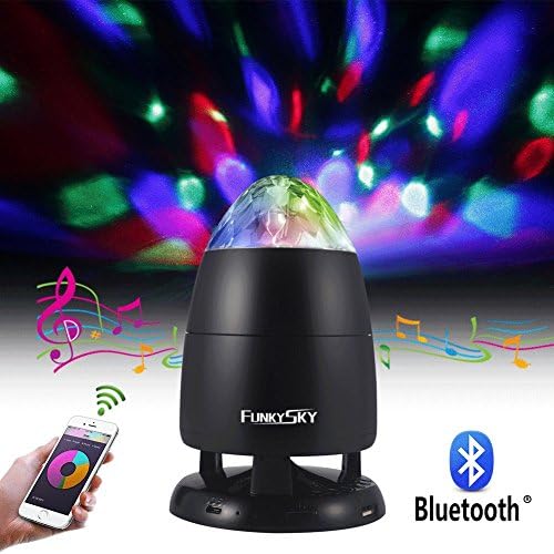 Disco Ball Bluetooth Speakers, Portable Wireless Speakers Party Lights Music Sound Activated, Party Favors for Kids Gifts Birthday by Funkysky