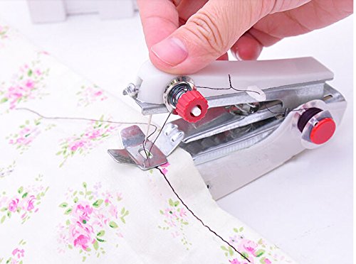 Preisvergleich Produktbild Home Mini Handnähmaschine Bewegliches kleines Taschenformat Nähmaschine