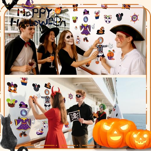 Imanes decorativos Halloween Cruise para puerta 24 unidades miniatura 5