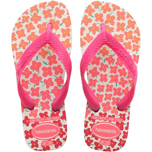 Havaianas Kids Flores - Kids' Summer Sandals for Girls, 3-4 Big Kid2