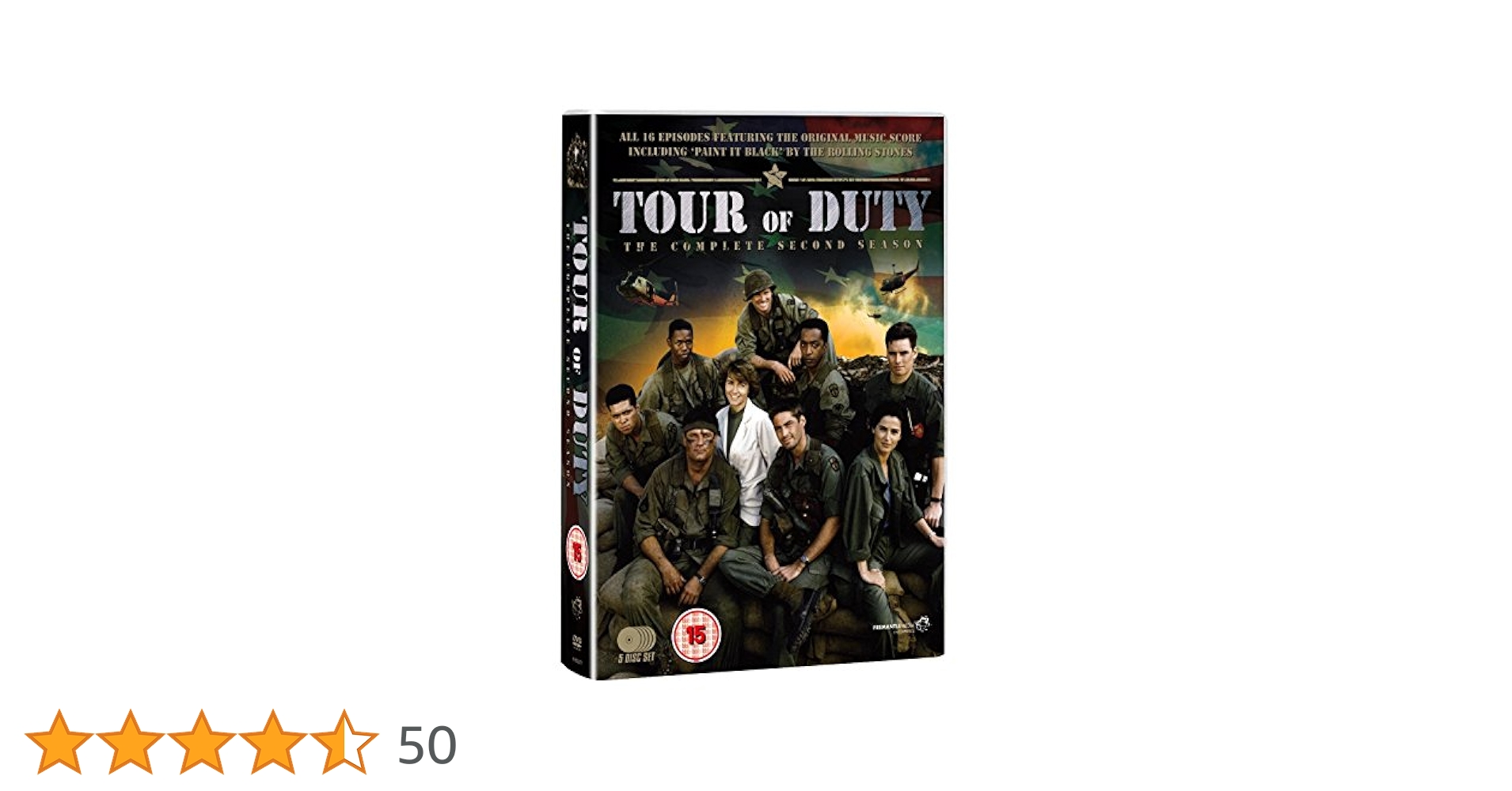 Tour of Duty-The Complete Second Season [DVD] [Import