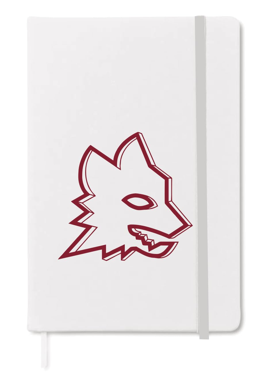 AS Roma Notebook Lupa A5 Copertina Rigida - Bianco