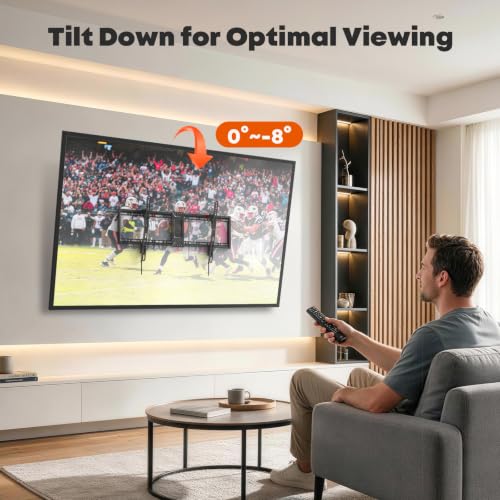 Putorsen Ultra Slim 1.65" Low Profile TV Wall Mount for 43-100" TVs - image 5