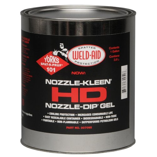 WeldAid NozzleKleen Heavy Duty Nozzle Dip AntiSpatter Gel, 1 gal