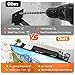 Soundbar Mount, No Drilling Steel TV Top Shelf Fits Most of Sound Bars Up to 15 Lbs, Universal Sound Bar TV Mount Bracket, Sound Bar Stand Compatible with Samsung, Sony, LG,Bose, 16.9x4.7inch